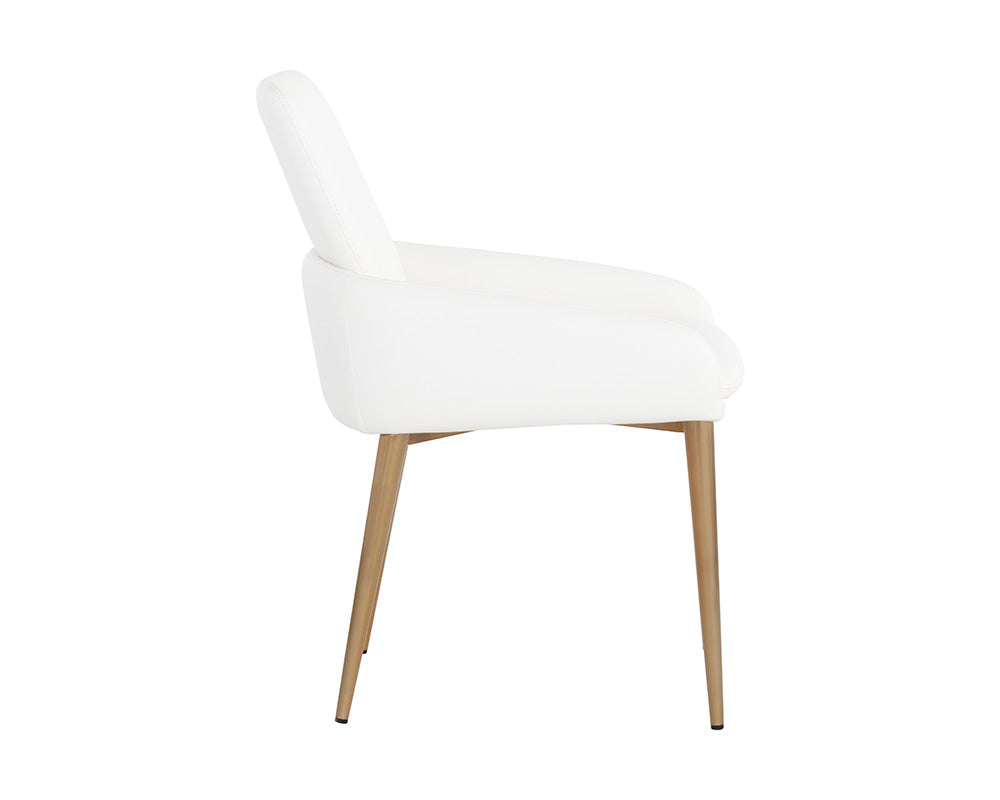 Carlo Dining Armchair - Gold - Dillon Snow