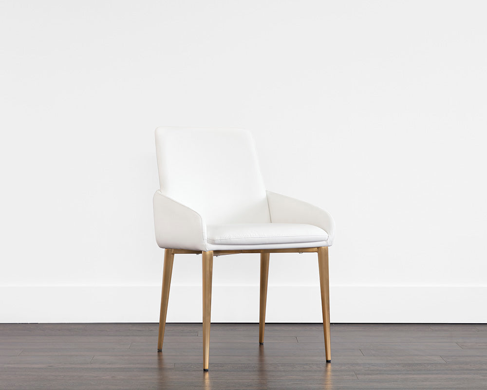 Carlo Dining Armchair - Gold - Dillon Snow