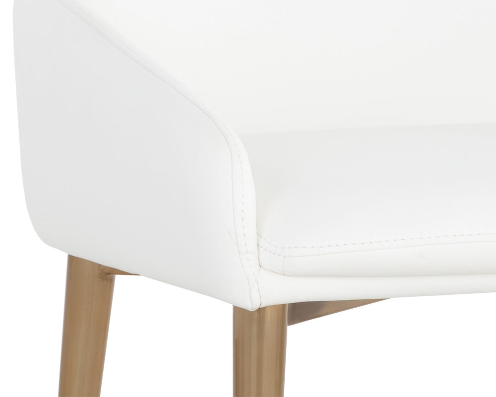 Carlo Dining Armchair - Gold - Dillon Snow