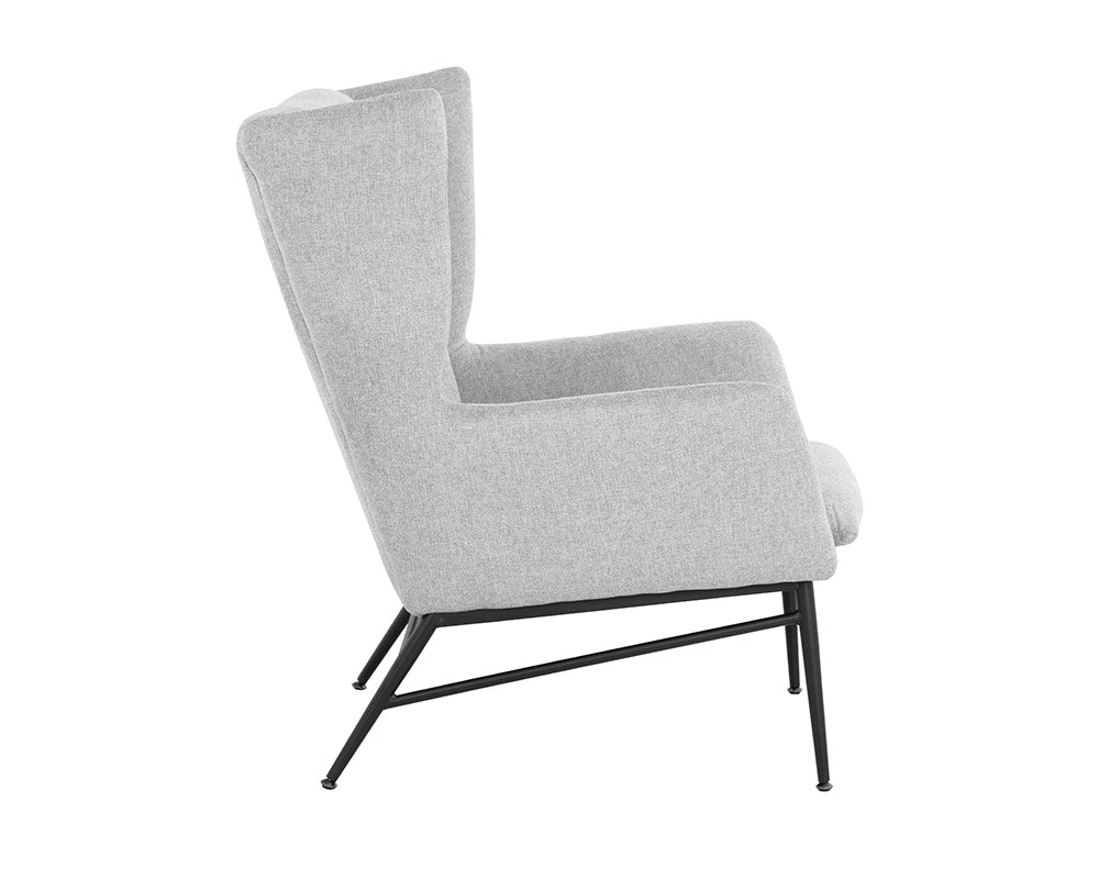 Kasen Lounge Chair - Belfast Heather Grey