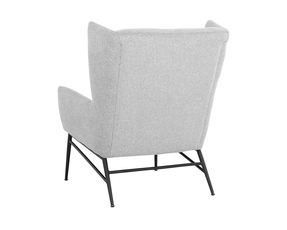Kasen Lounge Chair - Belfast Heather Grey