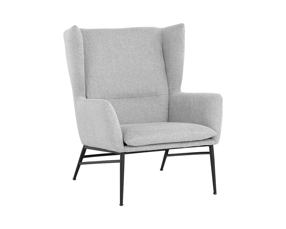 Kasen Lounge Chair - Belfast Heather Grey