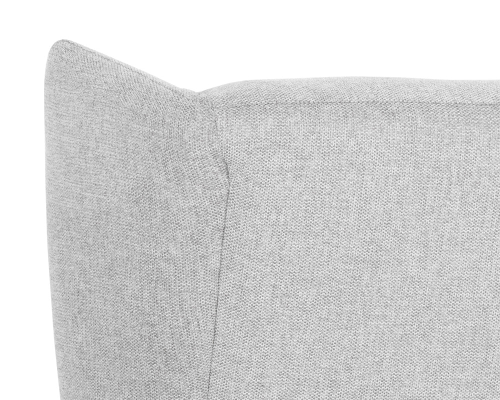 Kasen Lounge Chair - Belfast Heather Grey