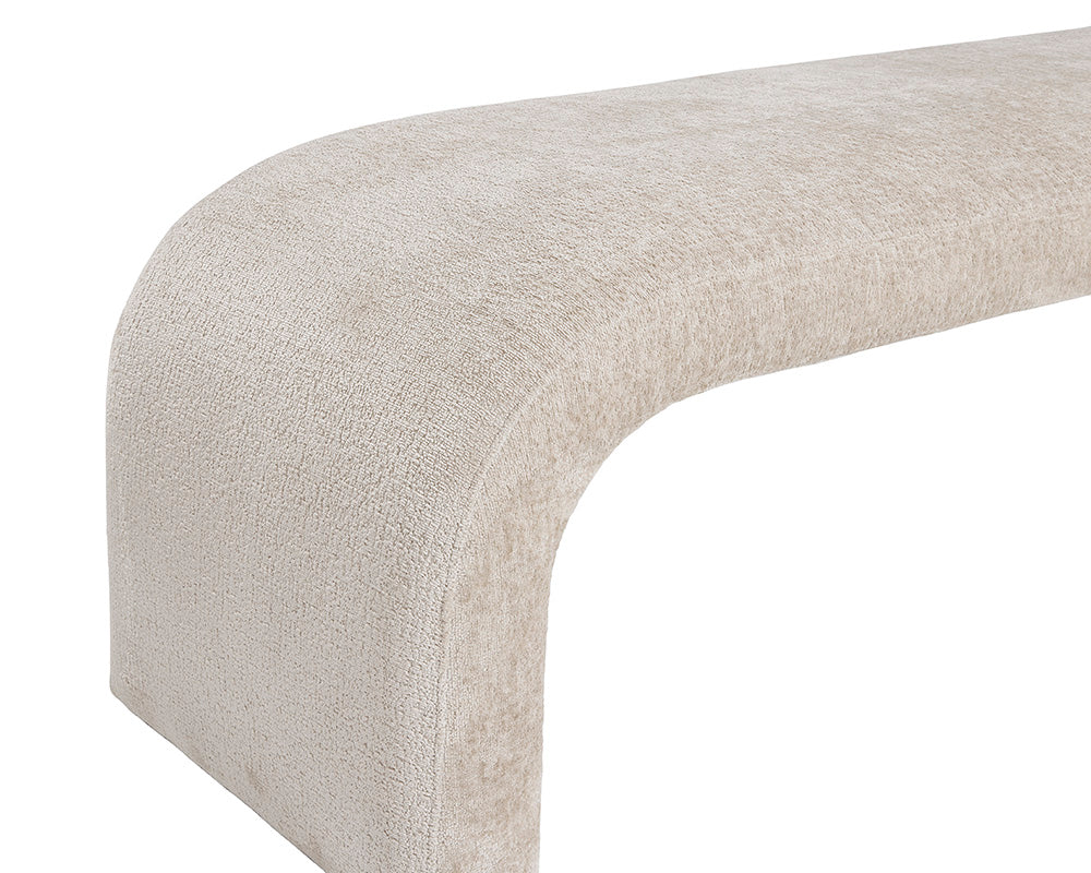 Nahara Bench - Bergen Taupe