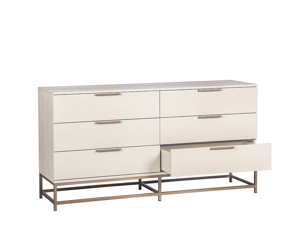 Rebel Dresser - Small - Champagne Gold - Cream