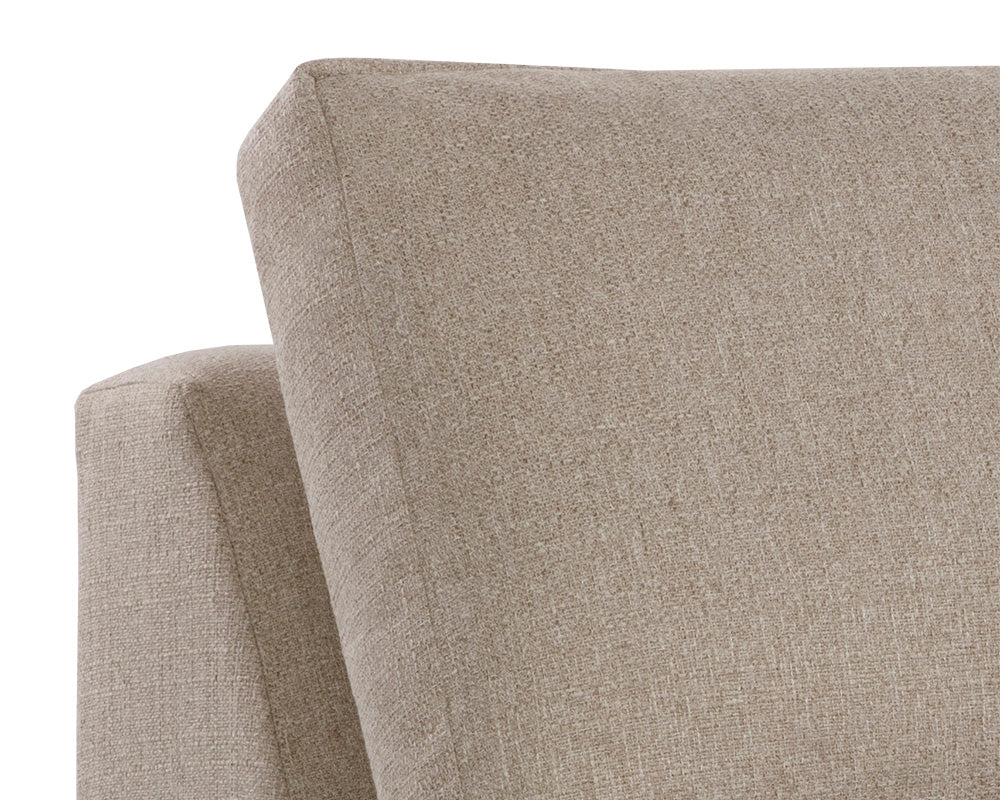 Cascade Swivel Armless Chair - Liv Wicker