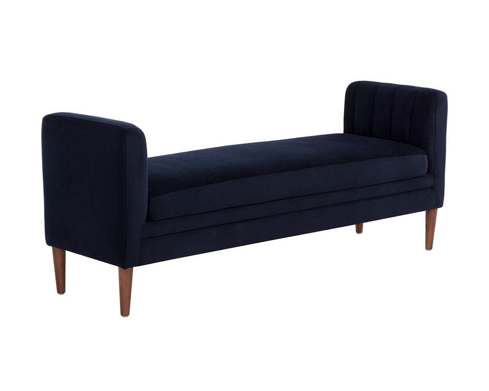 Yosi Bench - Auburn Brown - Abbington Navy
