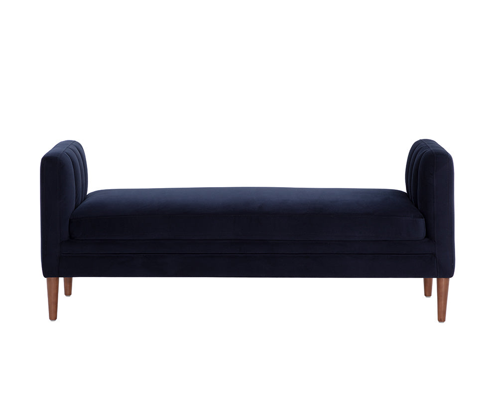 Yosi Bench - Auburn Brown - Abbington Navy