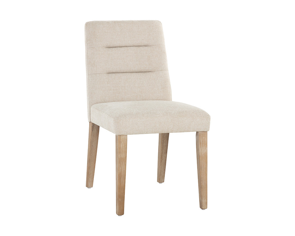 Portia Dining Chair - Natural - Belfast Oatmeal