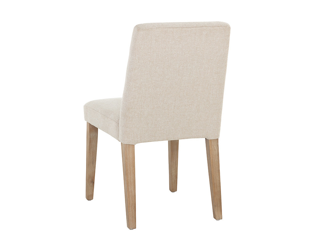 Portia Dining Chair - Natural - Belfast Oatmeal