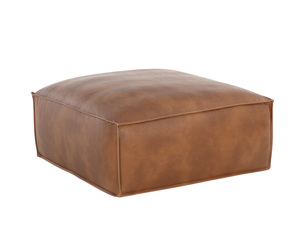 Liron Ottoman - Tobacco Tan
