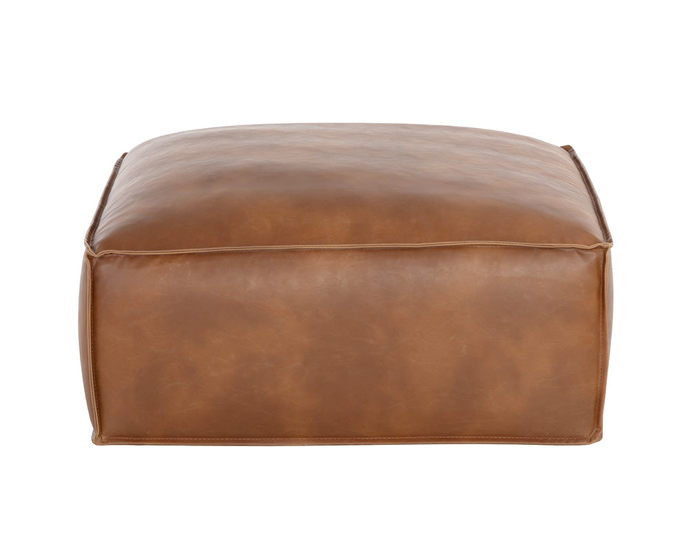 Liron Ottoman - Tobacco Tan
