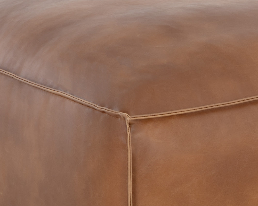 Liron Ottoman - Tobacco Tan