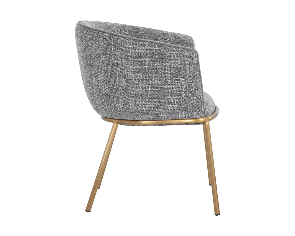 Nadine Dining Chair - Chacha Grey