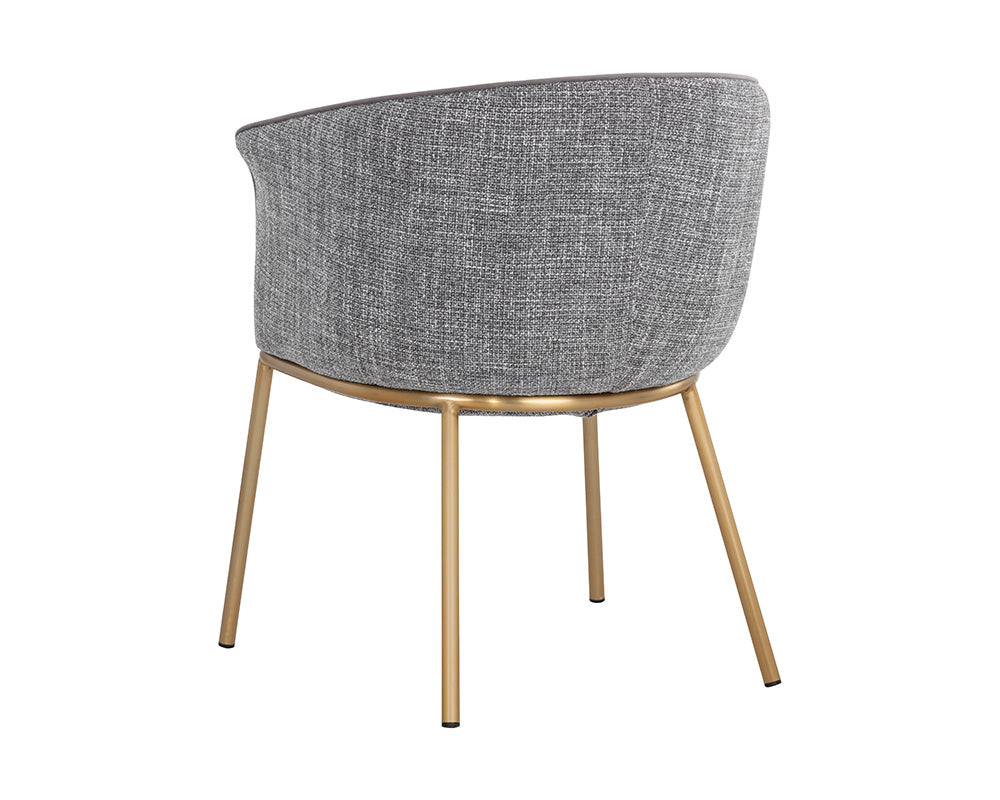 Nadine Dining Chair - Chacha Grey