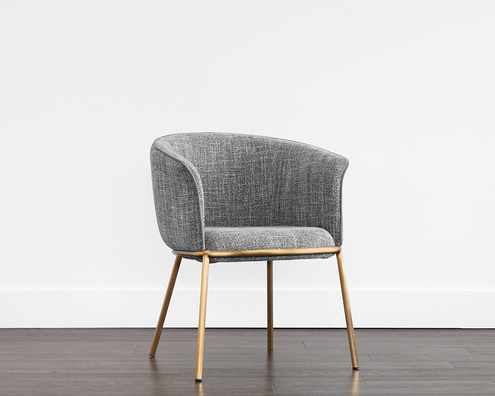 Nadine Dining Chair - Chacha Grey
