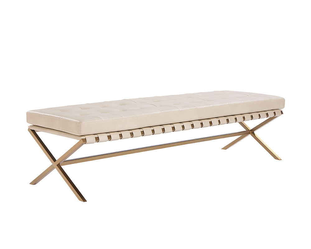 Kenji Bench - Large - Bravo Cream