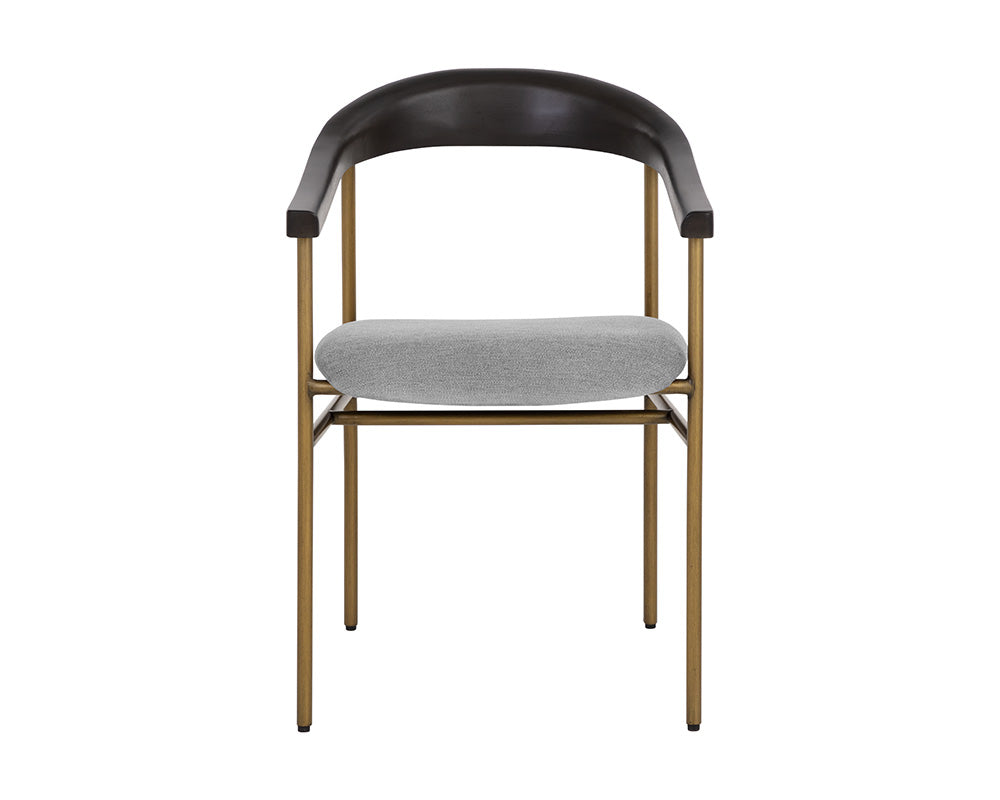 Giorgio Dining Armchair - Polo Club Stone