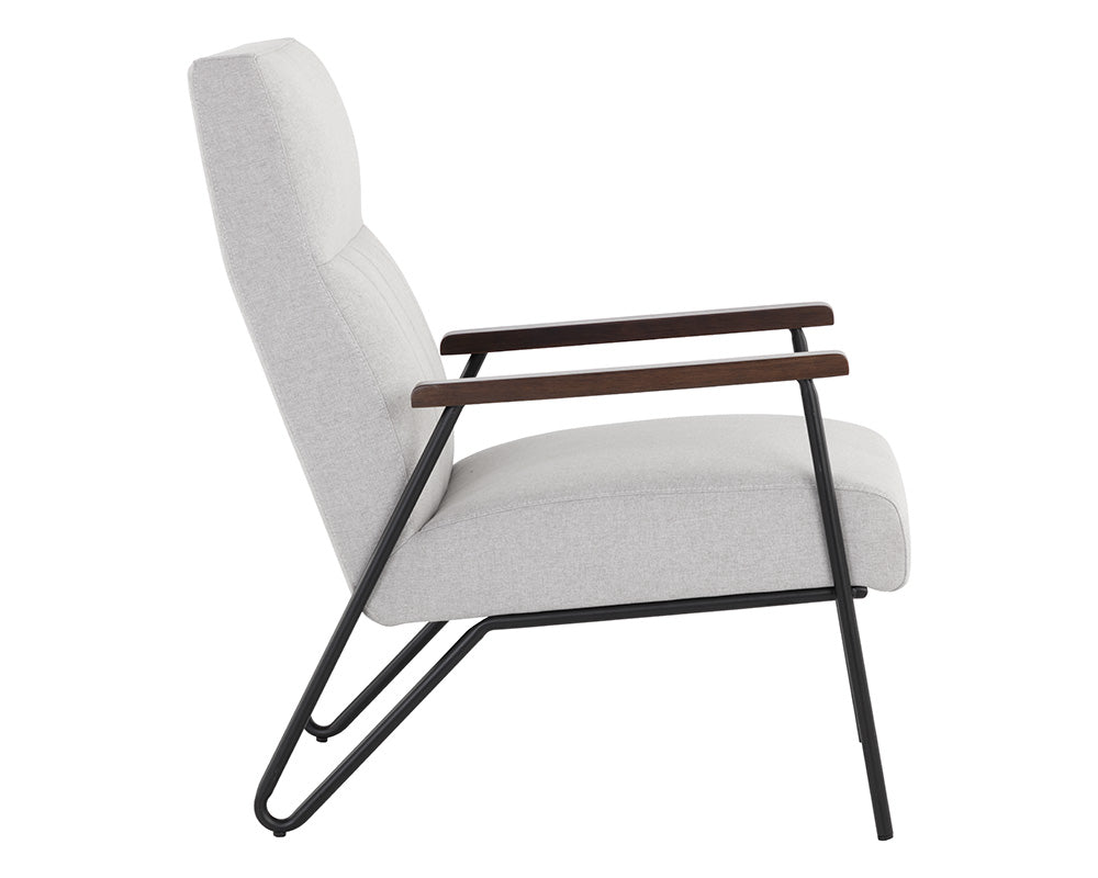 Coelho Lounge Chair - Light Grey