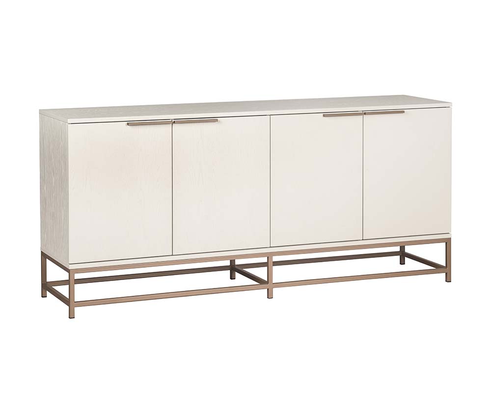 Rebel Sideboard - Large - Champagne Gold - Cream