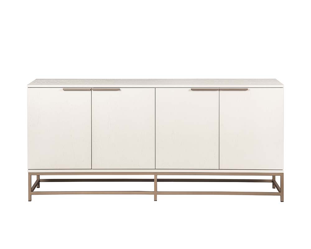 Rebel Sideboard - Large - Champagne Gold - Cream