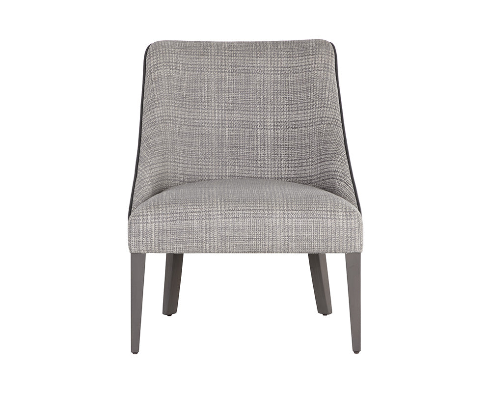 Ragona Lounge Chair - Light Grey Oak - Naya Check Light Grey