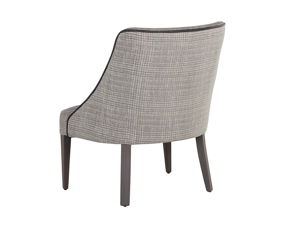 Ragona Lounge Chair - Light Grey Oak - Naya Check Light Grey
