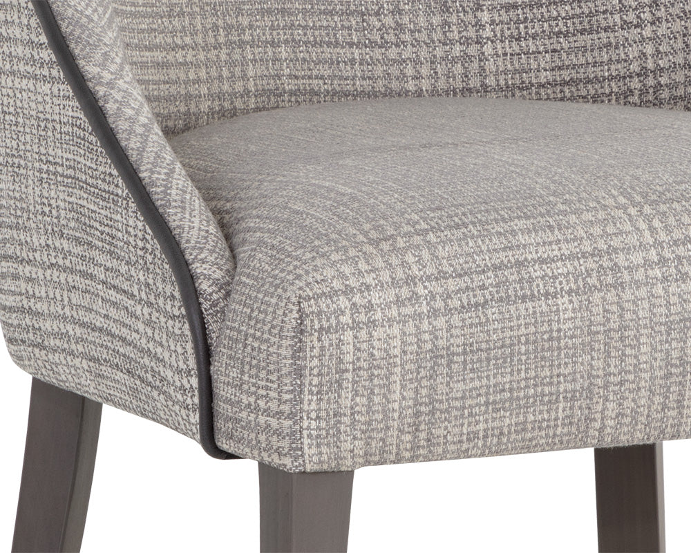 Ragona Lounge Chair - Light Grey Oak - Naya Check Light Grey