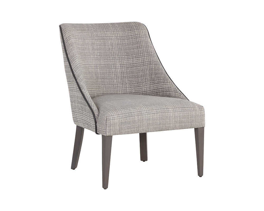 Ragona Lounge Chair - Light Grey Oak - Naya Check Light Grey