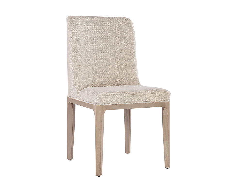 Elisa Dining Chair - Light Oak - Mainz Cream