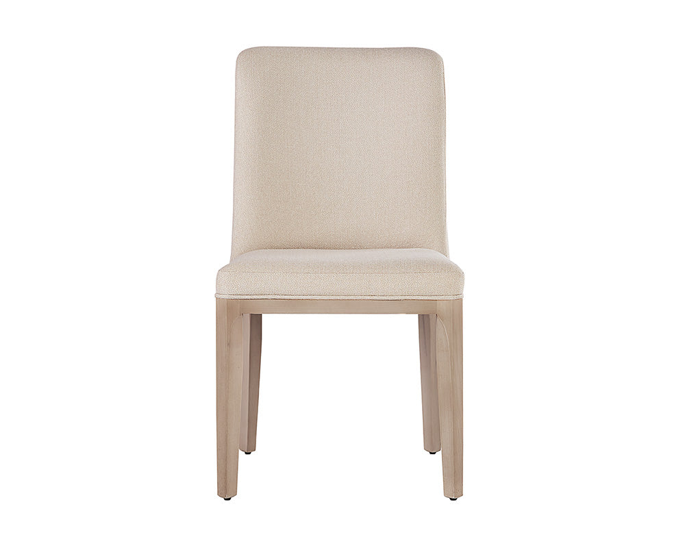 Elisa Dining Chair - Light Oak - Mainz Cream