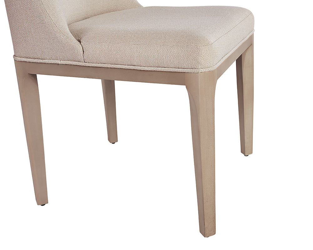 Elisa Dining Chair - Light Oak - Mainz Cream
