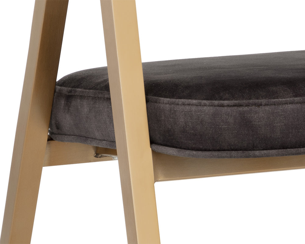 Burgos Dining Armchair - Nono Shitake