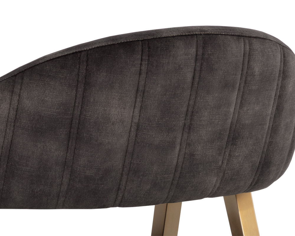 Burgos Dining Armchair - Nono Shitake