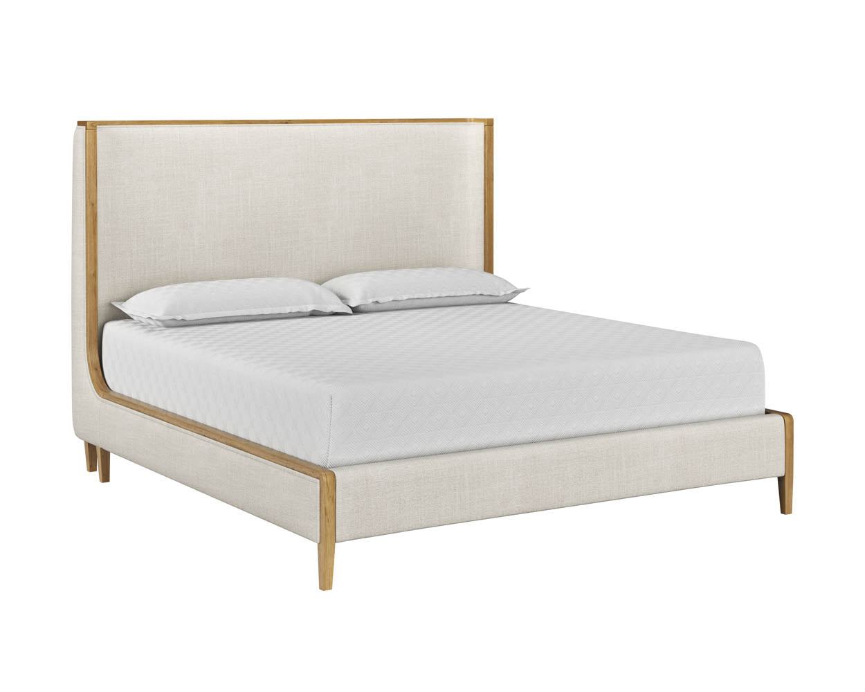 Colette Bed - King - Natural - Effie Linen