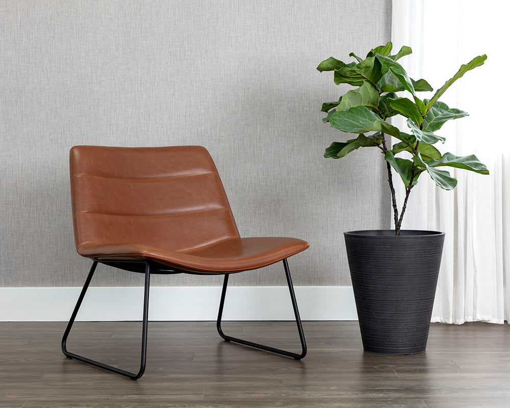 Farren Lounge Chair - Hazelnut