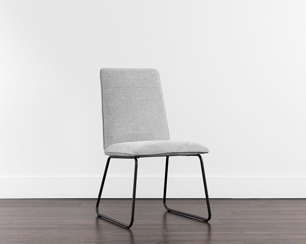 Huxley Dining Chair - Belfast Heather Grey
