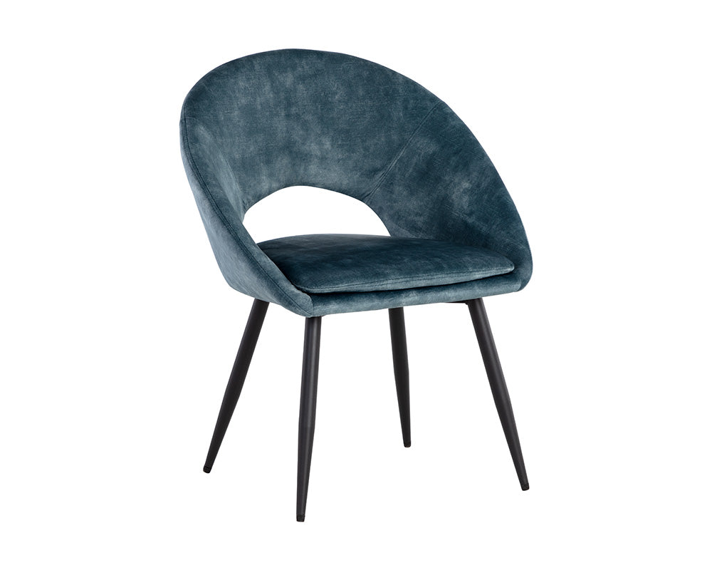 Capaldi Dining Chair - Nono Petrol