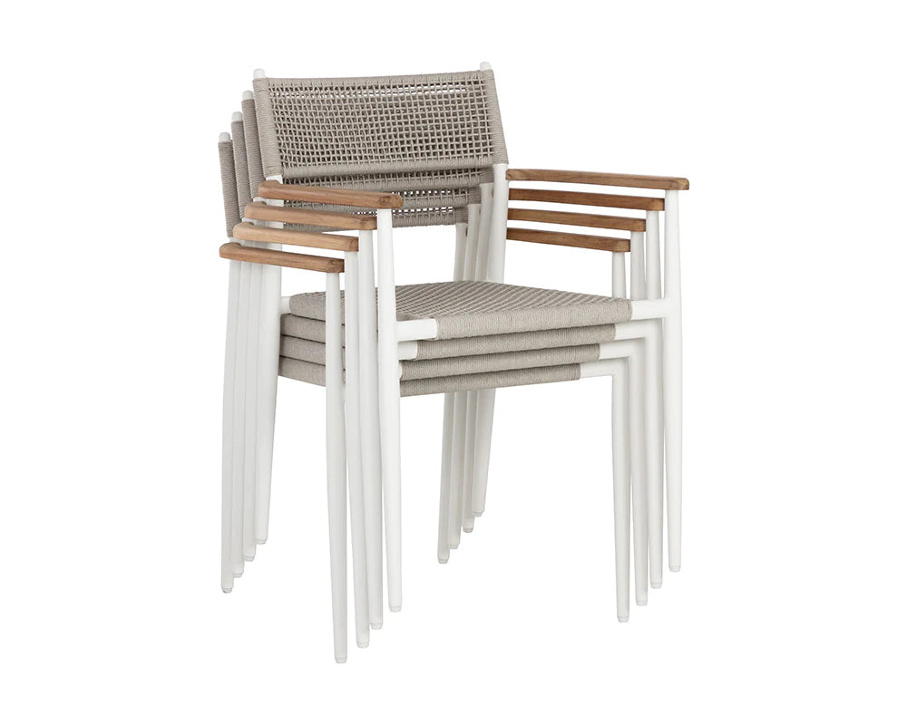 Kona Stackable Dining Armchair (Patio/Outdoor)