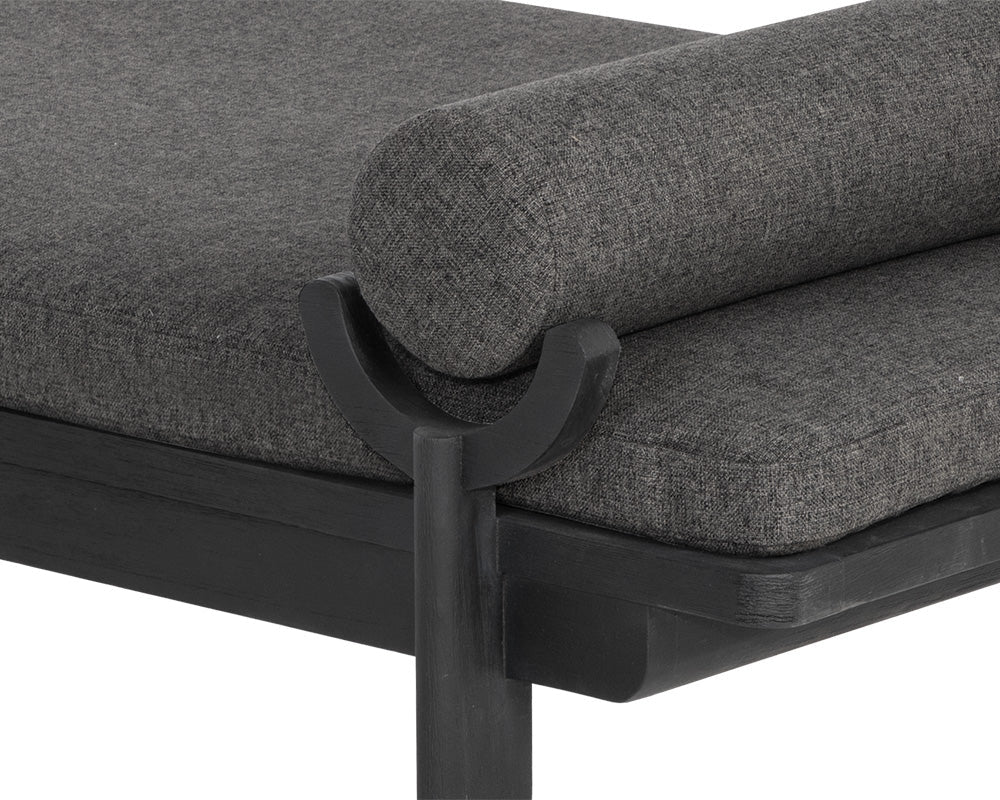 Bahari Daybed - Gracebay Grey - Charcoal (Patio/Outdoor)