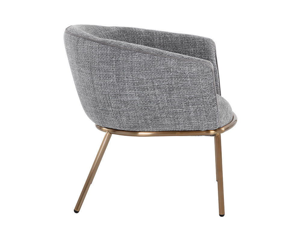 Nadine Lounge Chair - Chacha Grey