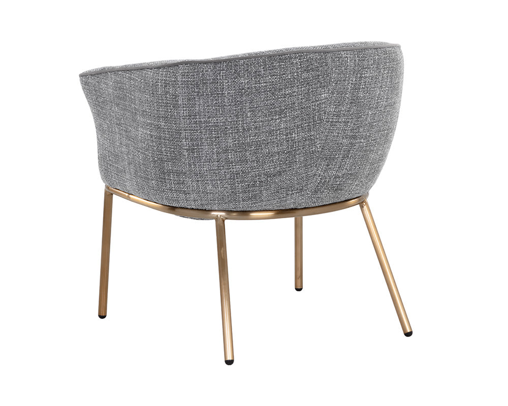 Nadine Lounge Chair - Chacha Grey