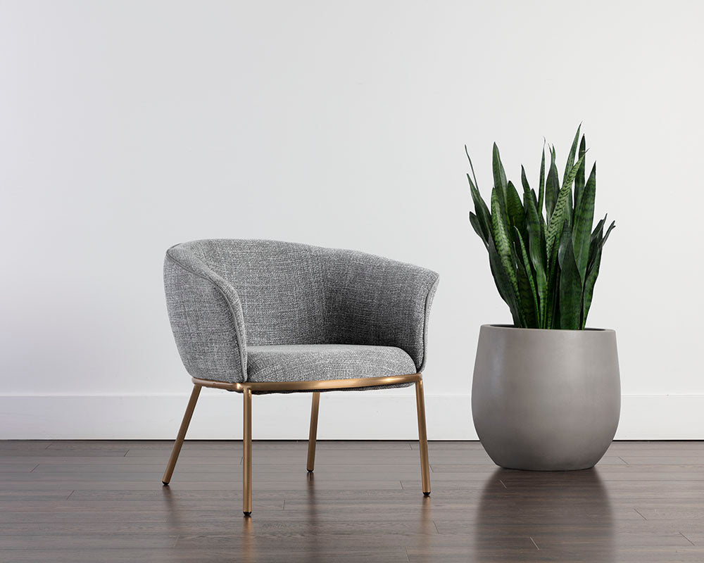 Nadine Lounge Chair - Chacha Grey