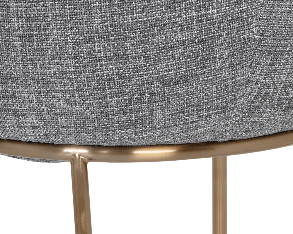 Nadine Lounge Chair - Chacha Grey
