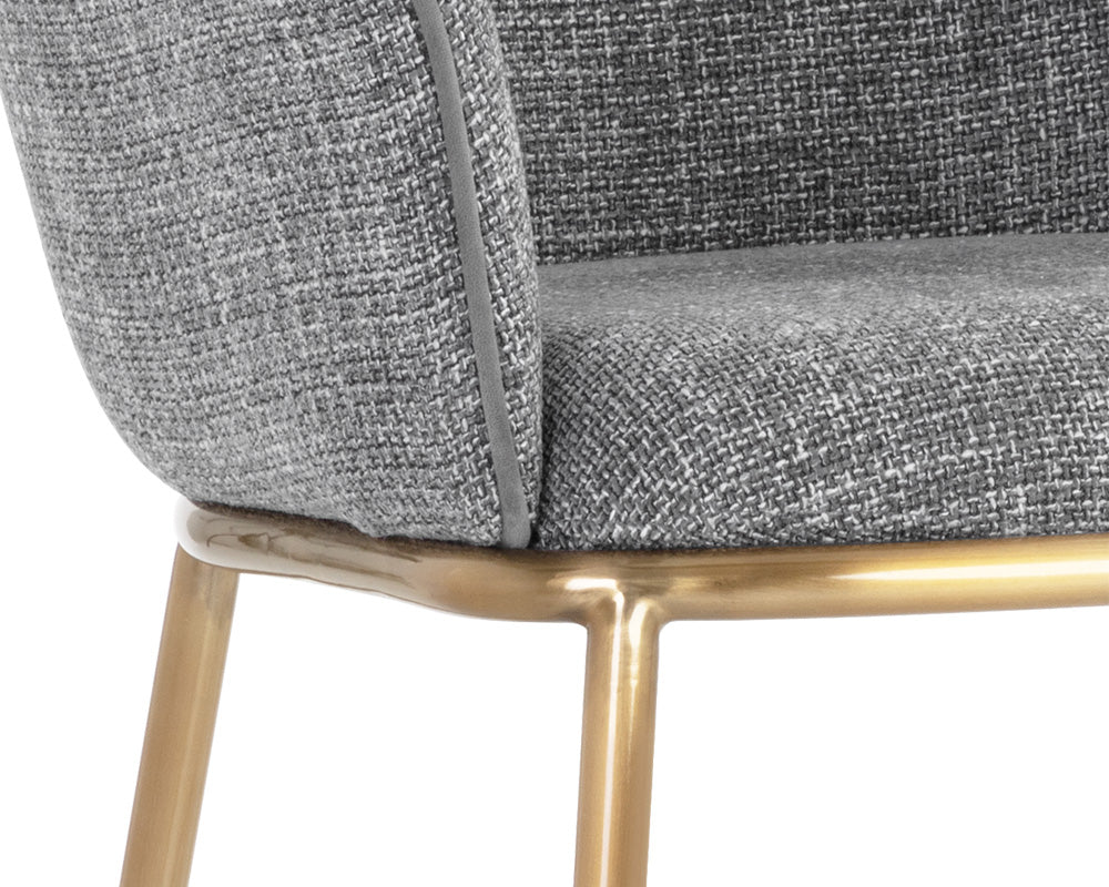 Nadine Counter Stool - Chacha Grey