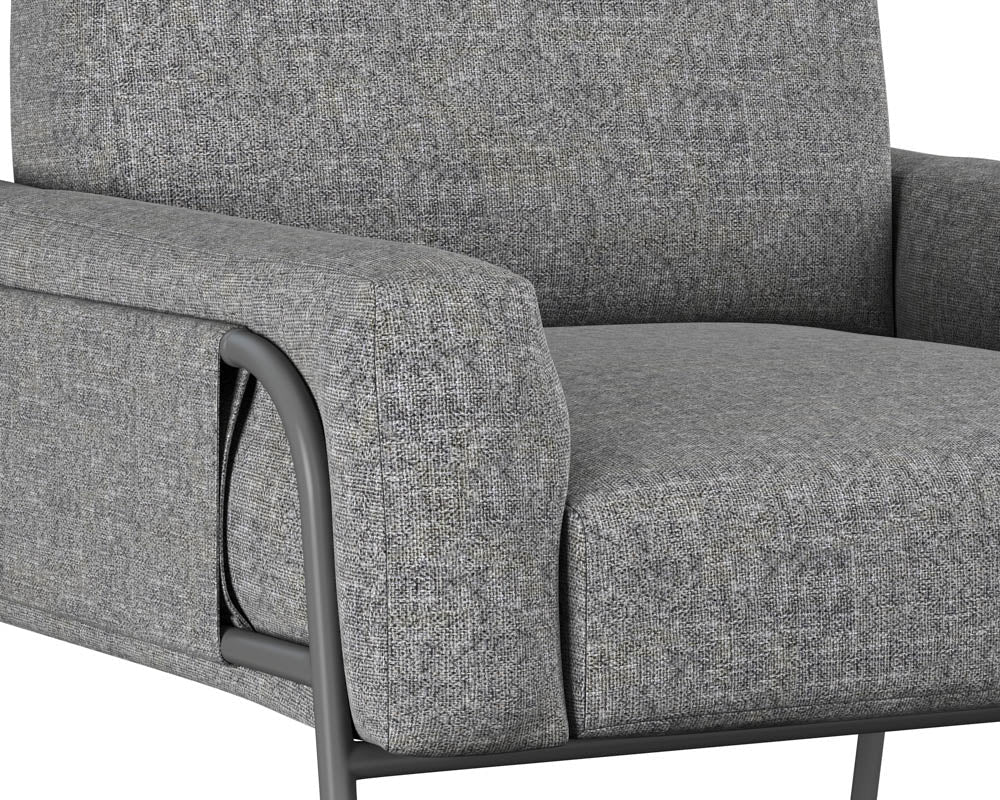 Granada Lounge Chair - Copacabana Grey - Dark Grey  (Patio/Outdoor)