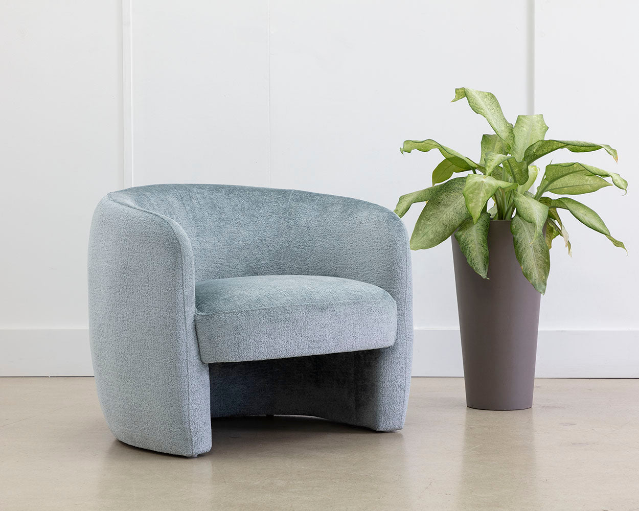 Mircea Lounge Chair - Bergen French Blue