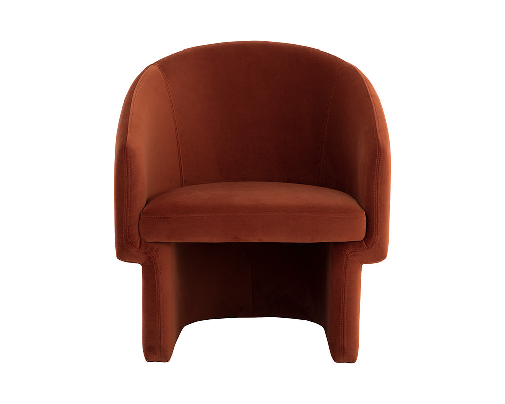 Lauryn Lounge Chair - Meg Rust
