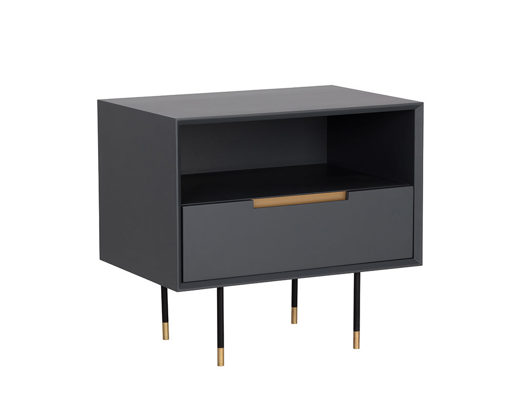 Danbury Nightstand - Slate Navy