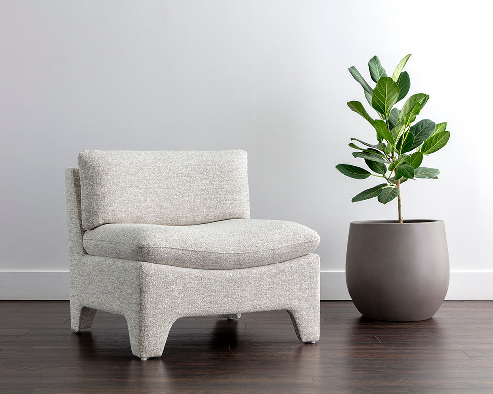 Dallin Lounge Chair - Boho Oatmeal